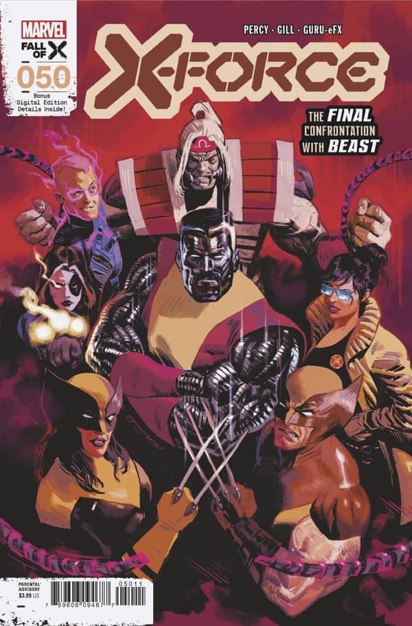 X-Force #50 cover