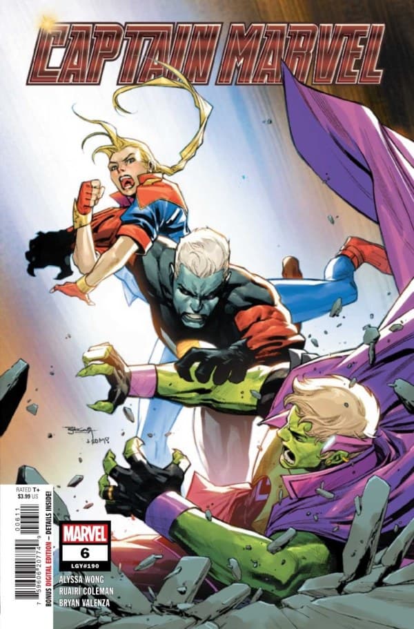 Captain Marvel #6 cover