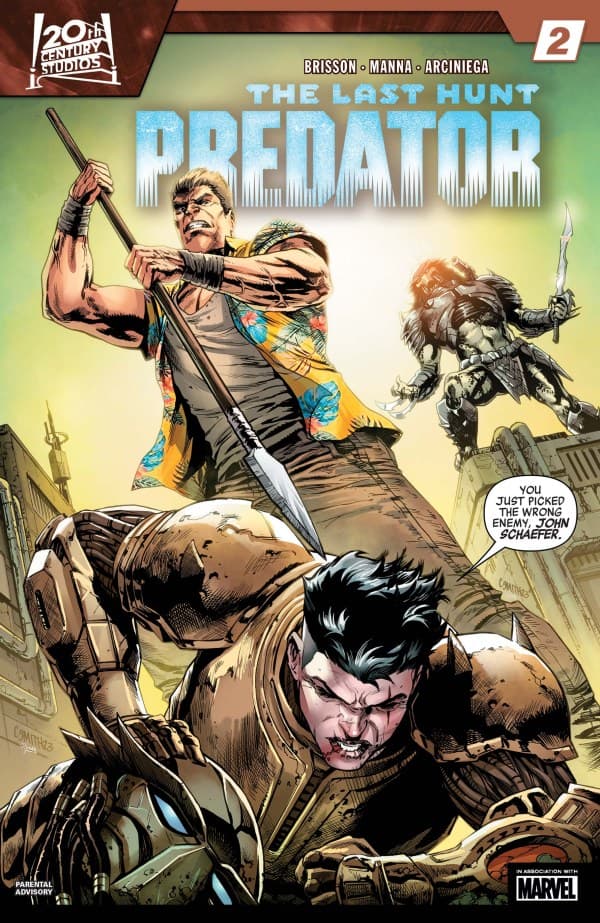 Predator: The Last Hunt #2 cover