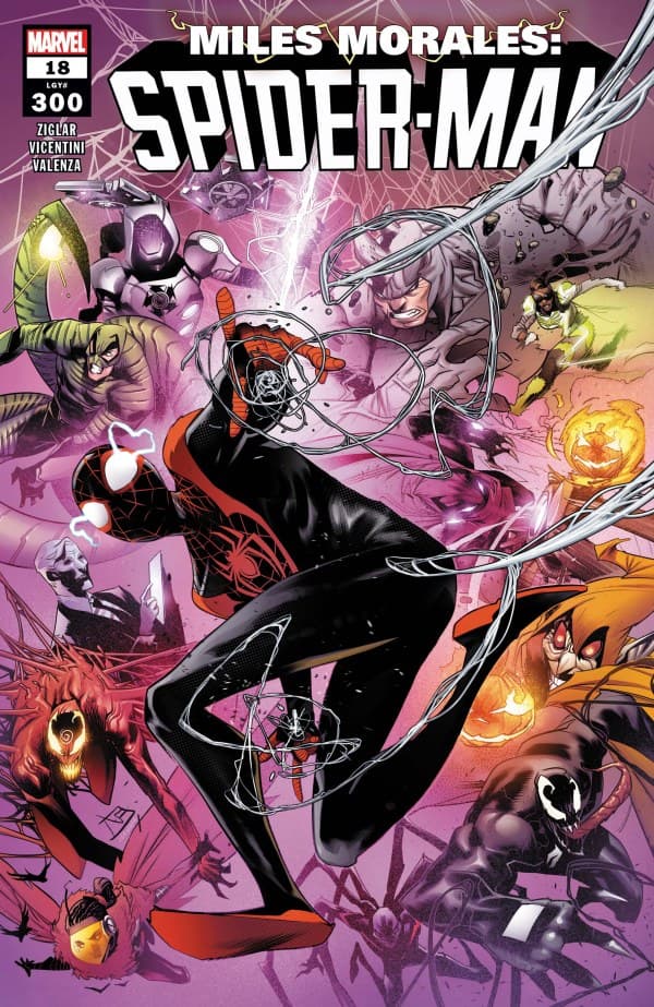 Miles Morales: Spider-Man #18 cover