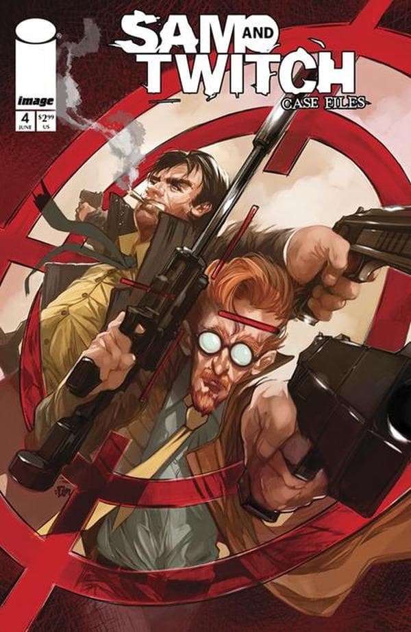 Sam and Twitch Case Files #4 cover