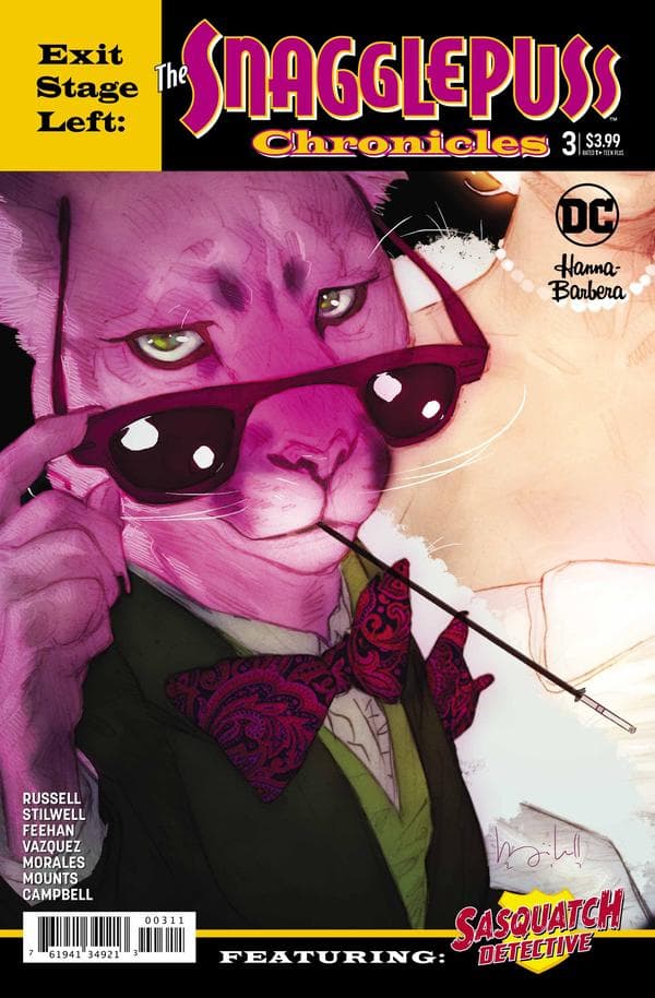 Exit Stage Left: The Snagglepuss Chronicles #3 cover