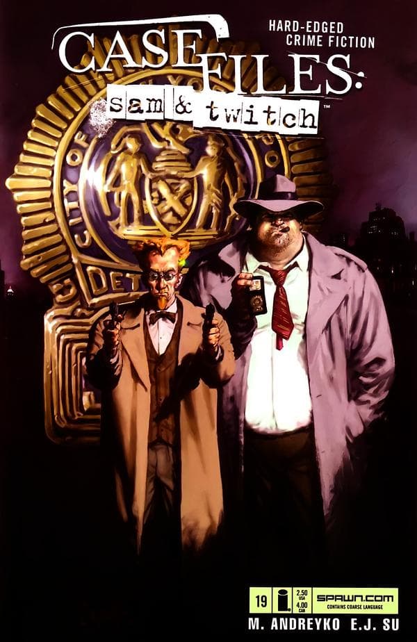Case Files: Sam & Twitch #19 cover