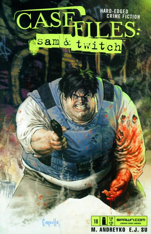Case Files: Sam & Twitch #18 cover