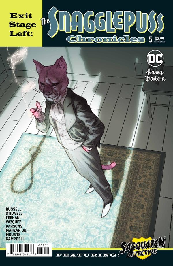 Exit Stage Left: The Snagglepuss Chronicles #5 cover