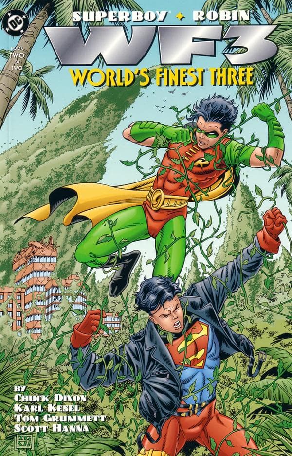 Superboy / Robin: World's Finest Three #2 cover
