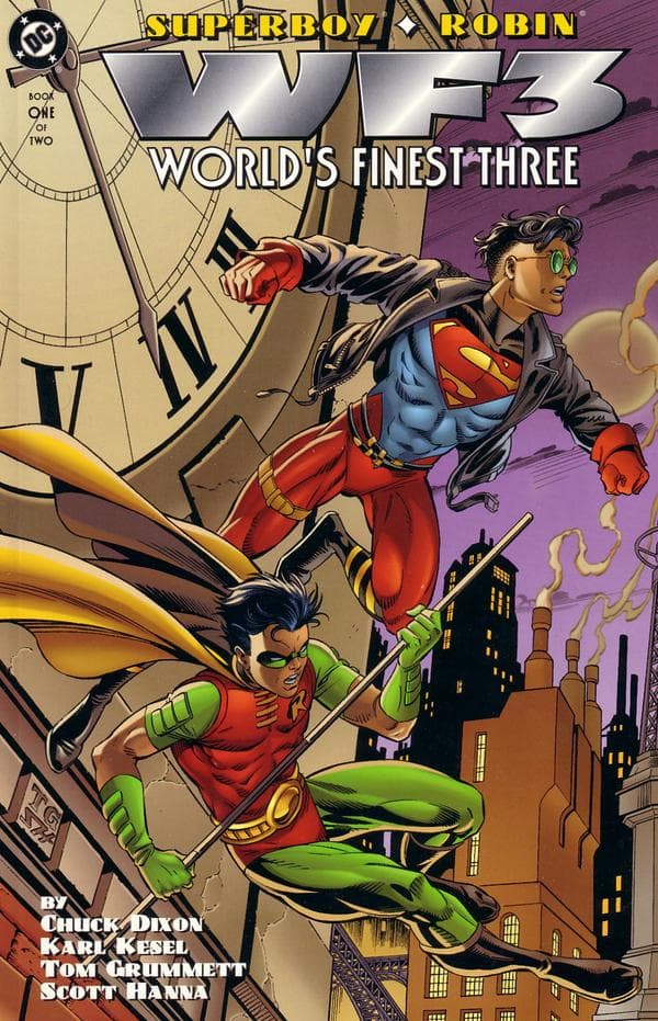 Superboy / Robin: World's Finest Three #1 cover
