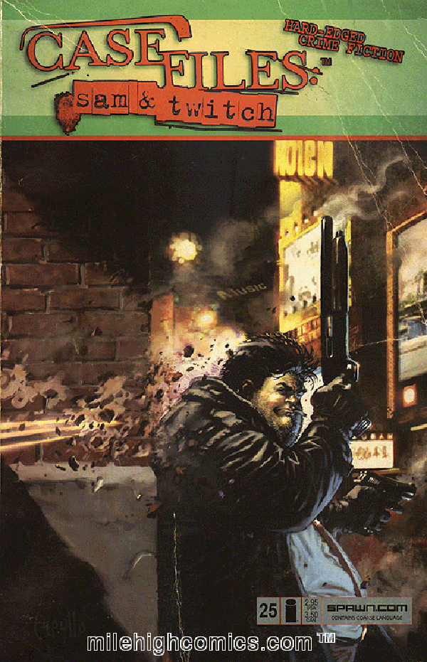 Case Files: Sam & Twitch #25 cover