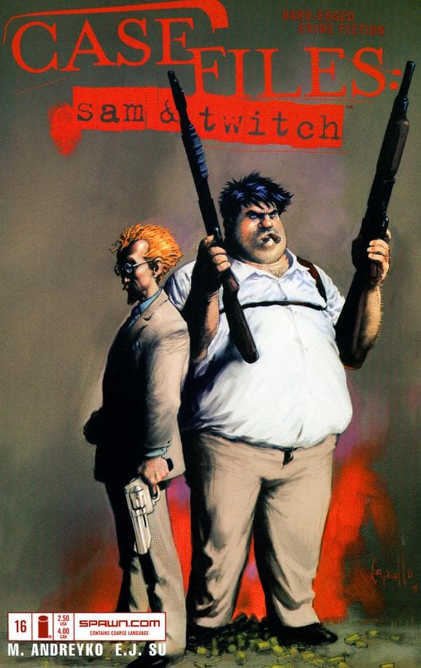 Case Files: Sam & Twitch #16 cover