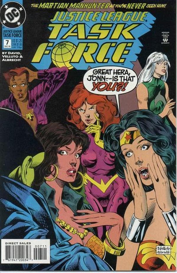 Justice League Task Force #7 cover