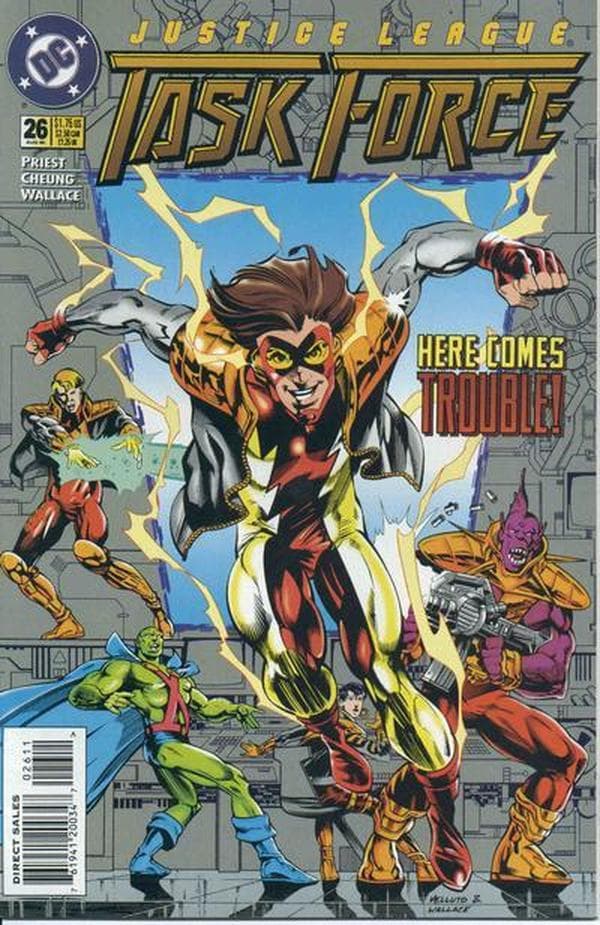 Justice League Task Force #26 cover