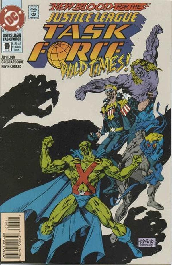 Justice League Task Force #9 cover
