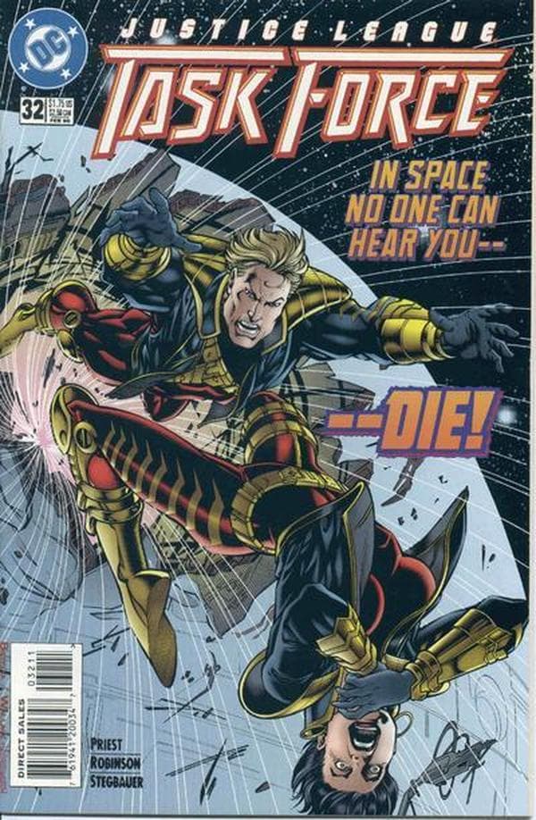 Justice League Task Force #32 cover