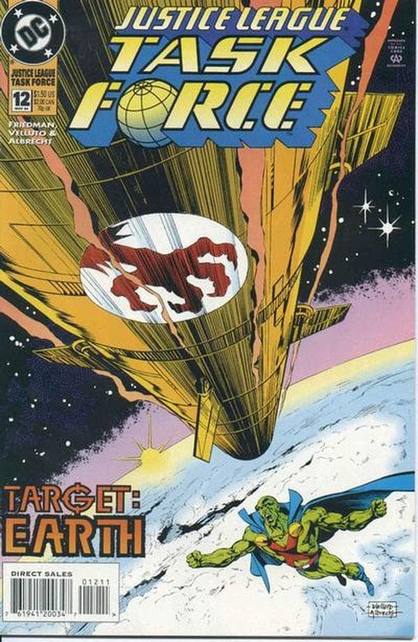 Justice League Task Force #12 cover