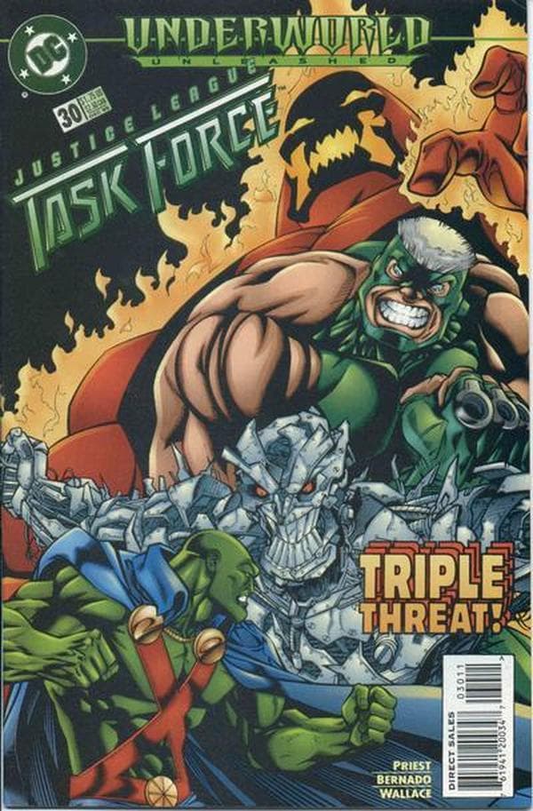 Justice League Task Force #30 cover