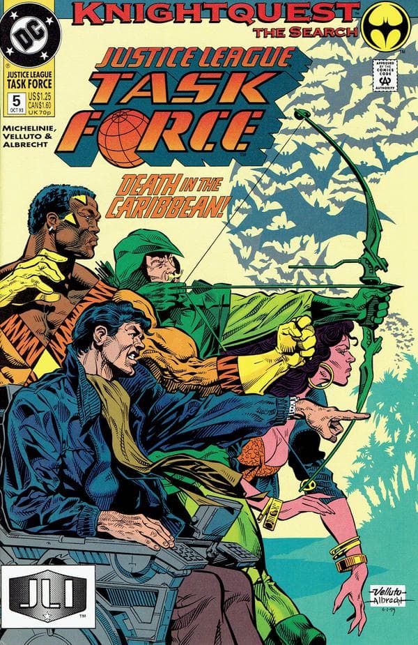 Justice League Task Force #5 cover