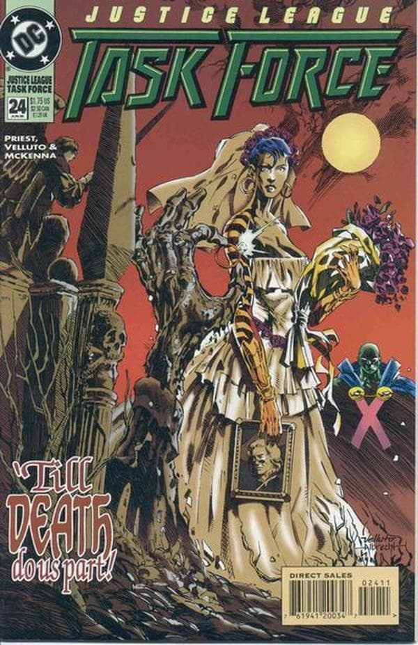 Justice League Task Force #24 cover