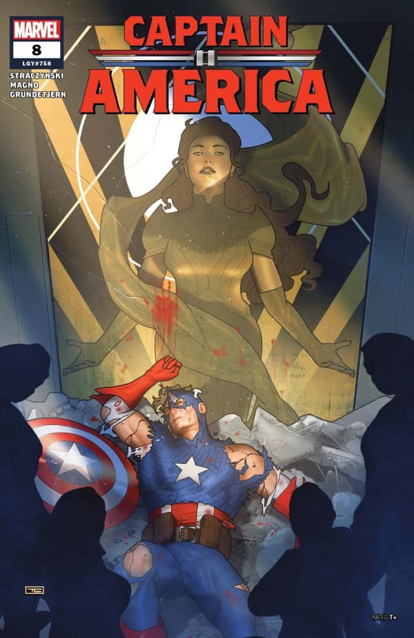 Captain America #8 cover