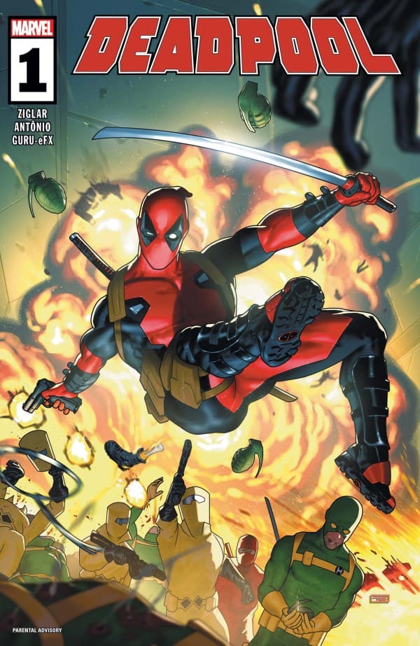 Deadpool #1 cover