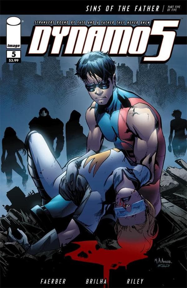 Dynamo 5: Sins of the Father #5 cover