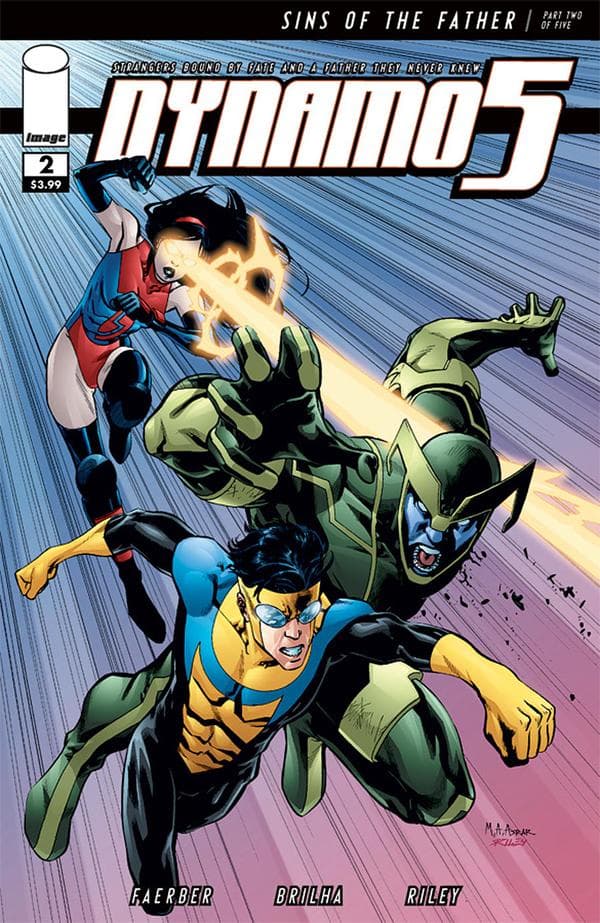 Dynamo 5: Sins of the Father #2 cover