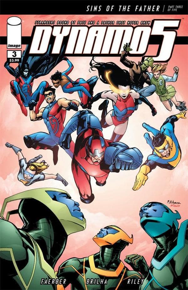 Dynamo 5: Sins of the Father #3 cover