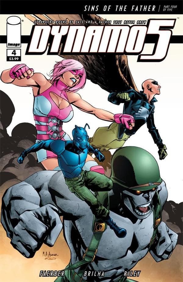 Dynamo 5: Sins of the Father #4 cover