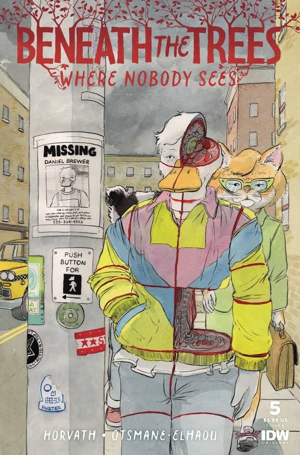 Beneath the Trees Where Nobody Sees #5 cover