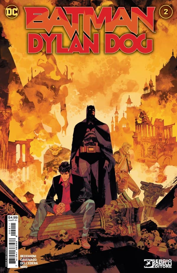 Batman/Dylan Dog #2 cover