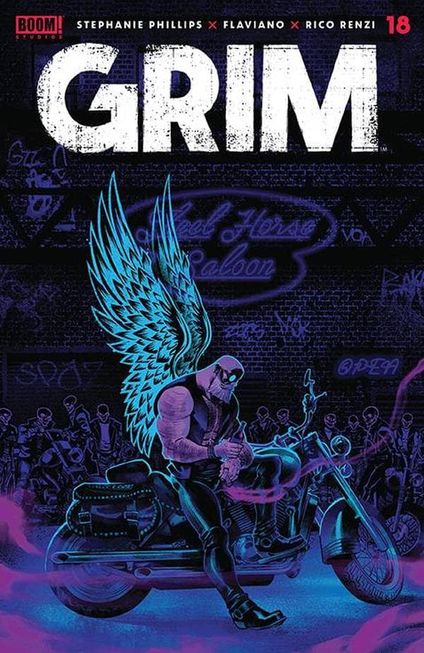 Grim #18 cover