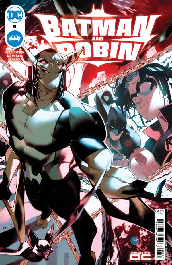 Batman and Robin #8 cover