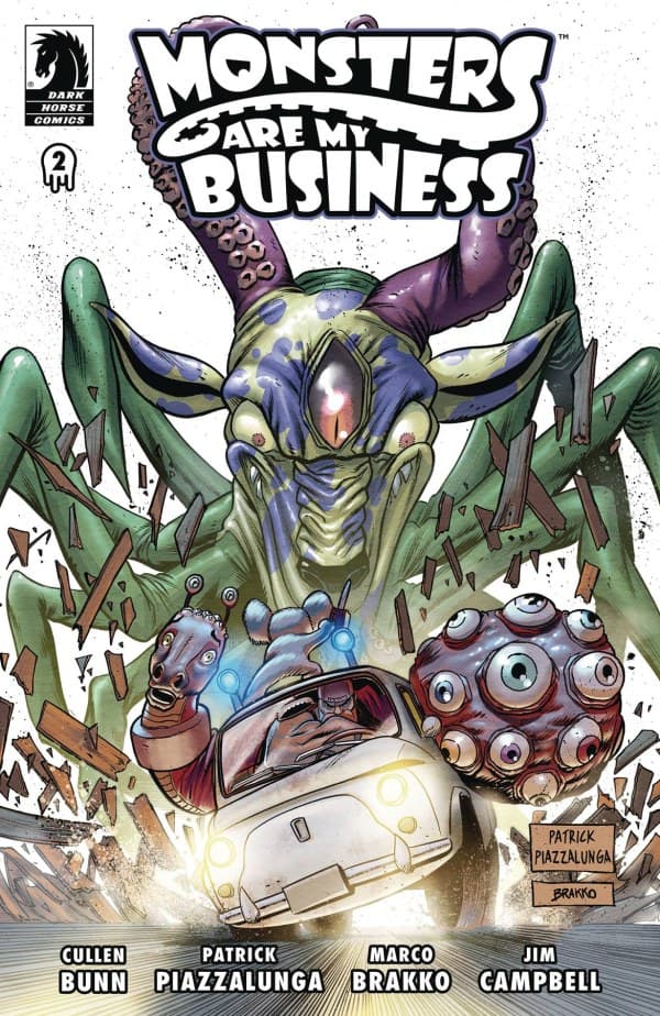 Monsters Are My Business #2 cover