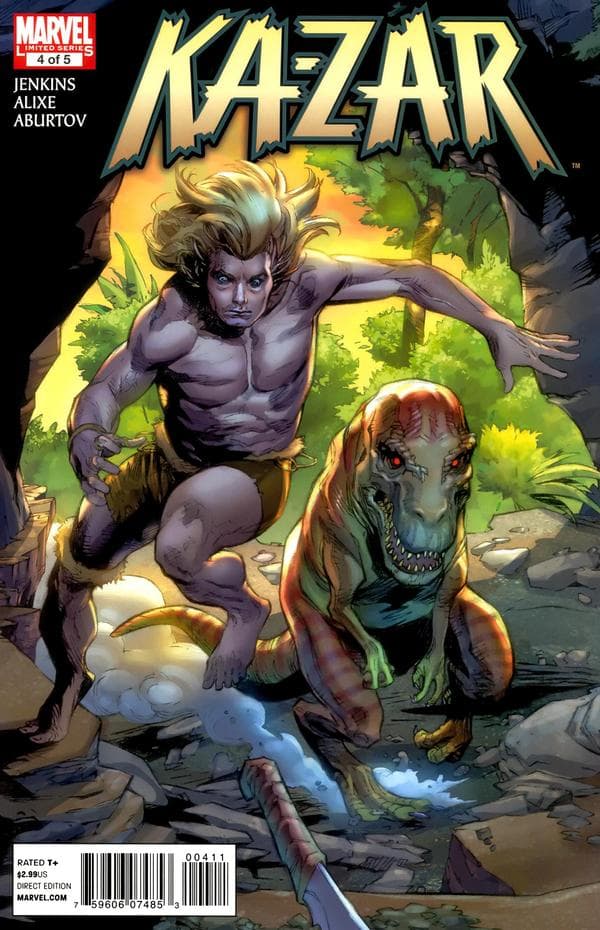 Ka-Zar #4 cover