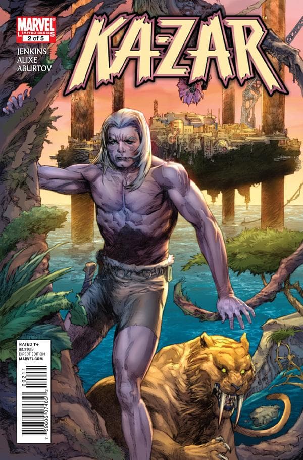 Ka-Zar #2 cover