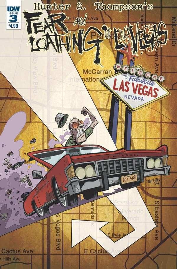 Hunter S. Thompson's Fear and Loathing in Las Vegas #3 cover