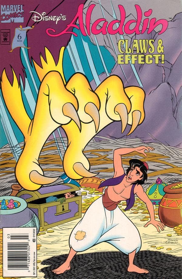 Disney's Aladdin #6 cover