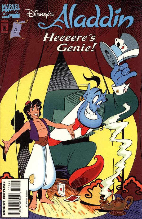 Disney's Aladdin #5 cover