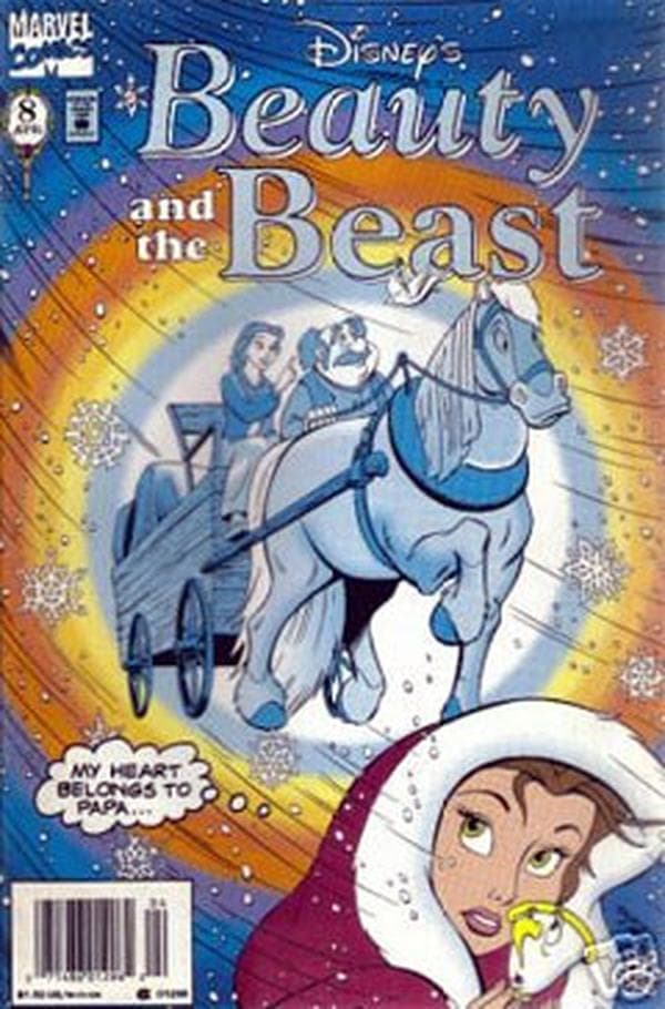 Disney's Beauty and the Beast #8 cover