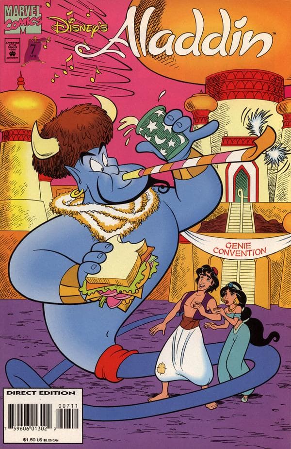 Disney's Aladdin #7 cover