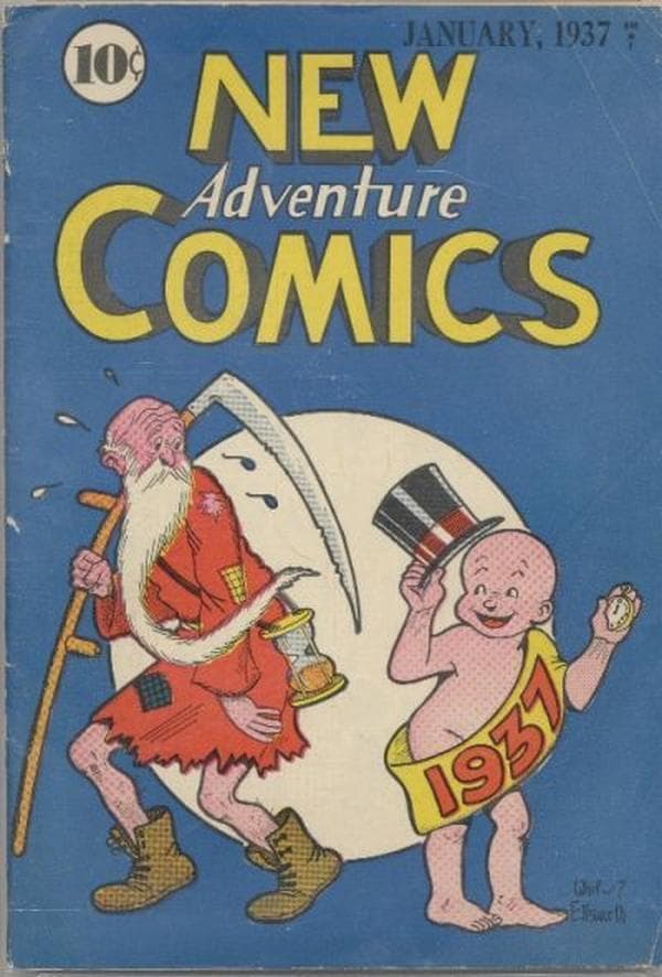 New Adventure Comics cover — © DC Comics