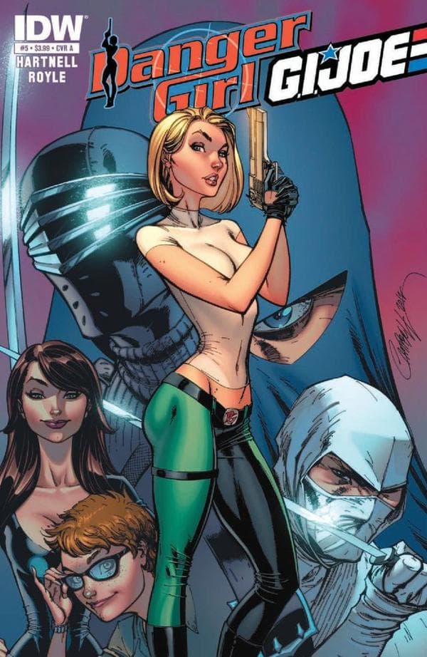 Danger Girl/G.I. Joe #5 cover