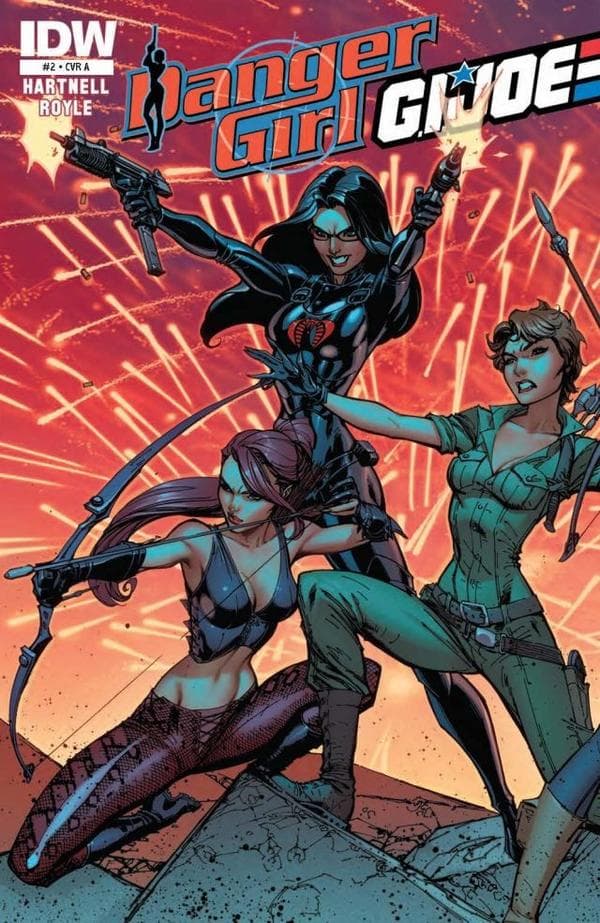 Danger Girl/G.I. Joe #2 cover