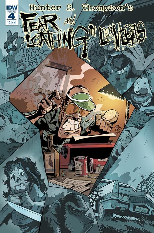 Hunter S. Thompson's Fear and Loathing in Las Vegas #4 cover