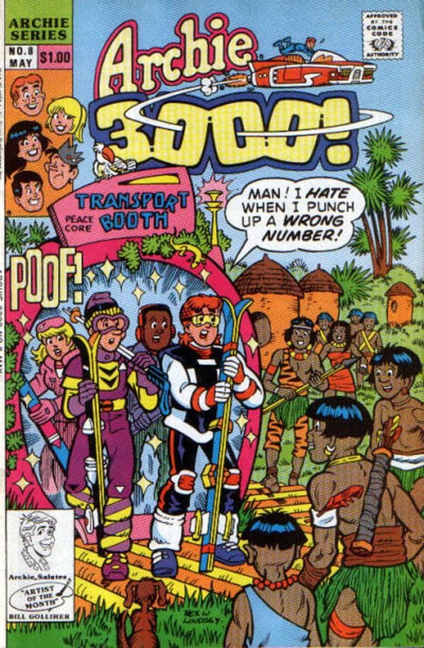 Archie 3000 #8 cover