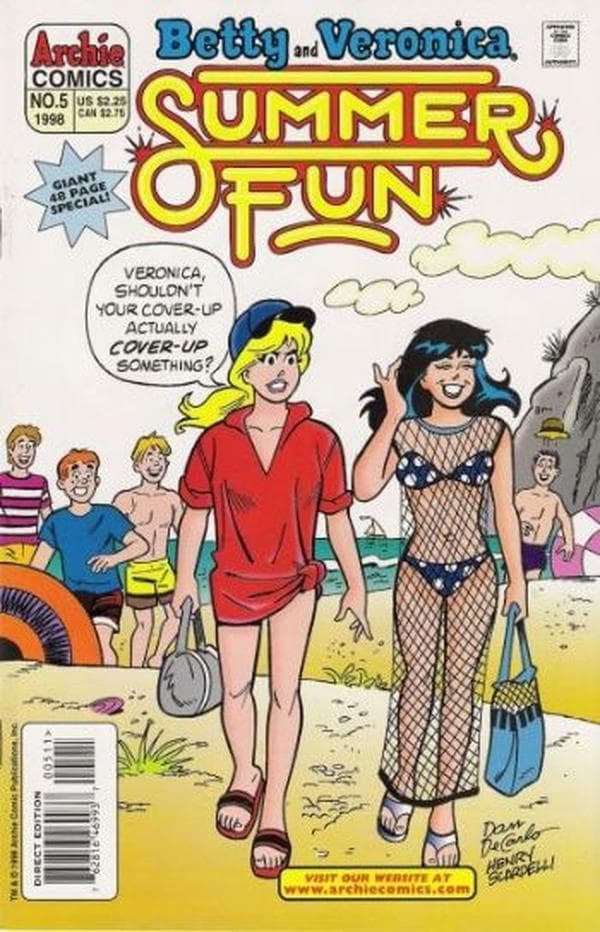 Betty And Veronica: Summer Fun #5 cover