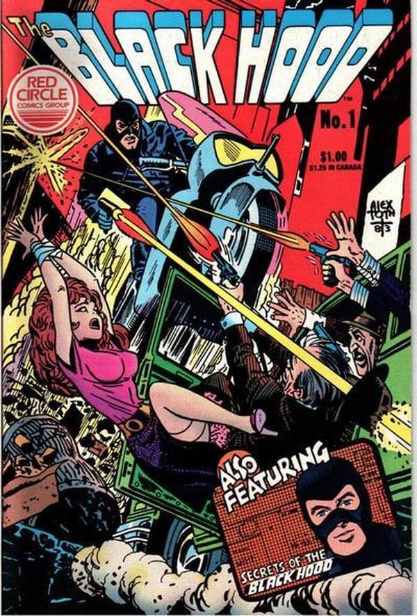 The Black Hood #1 cover