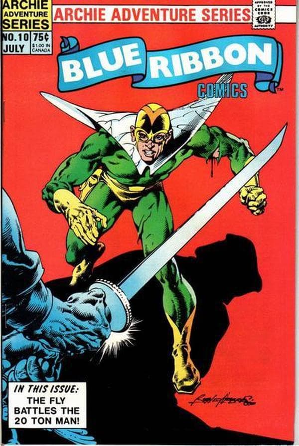 Blue Ribbon Comics #10 cover
