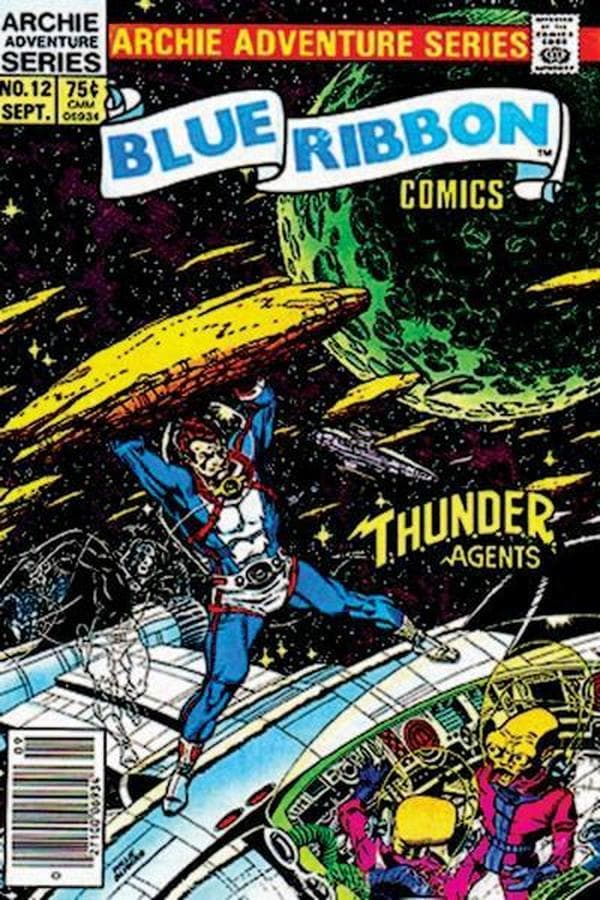 Blue Ribbon Comics #12 cover