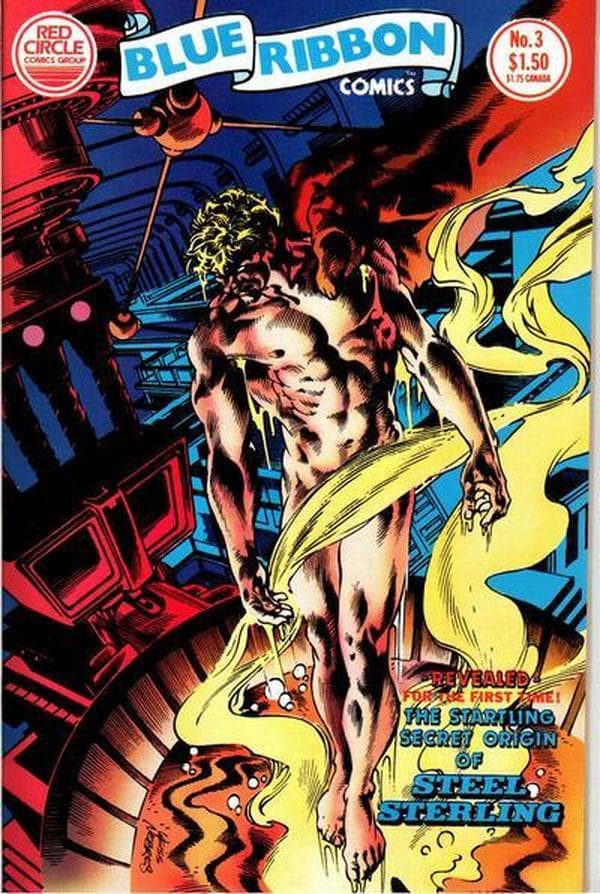 Blue Ribbon Comics #3 cover
