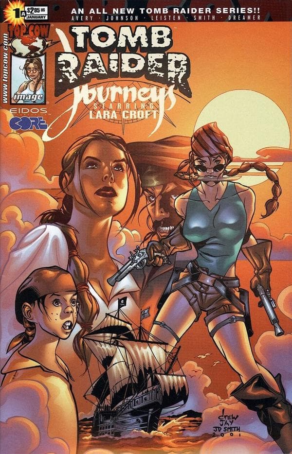 Tomb Raider: Journeys #1 cover